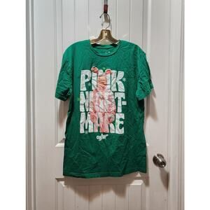 A Christmas Story Mens Green T Shirt Size L Short Sleeve Holiday Party